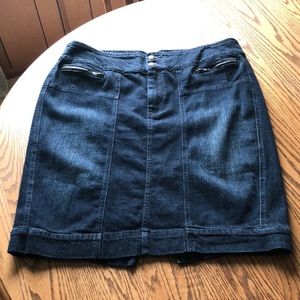 Lane Bryant denim skirt